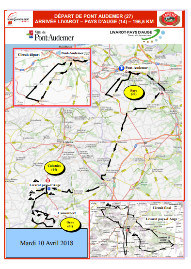 Carte Paris-Camembert 2018
