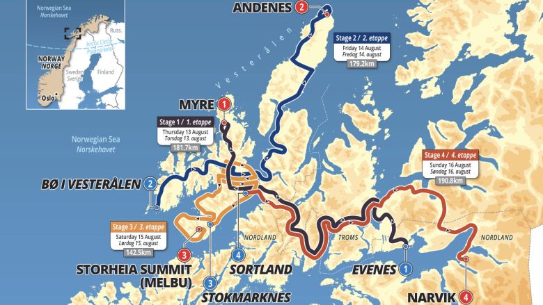 Carte Arctic Race 2026