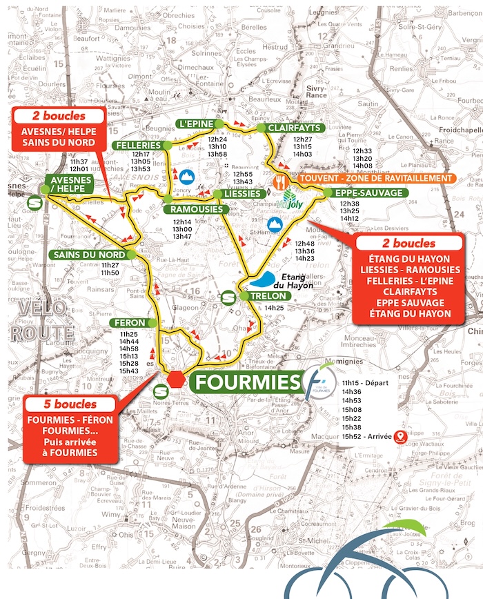 Carte Grand Prix de Fourmies 2026