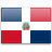 Flag République Dominicaine