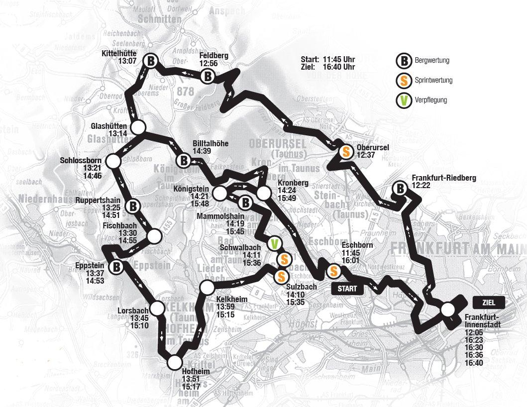 Carte Grand Prix de Francfort 2011
