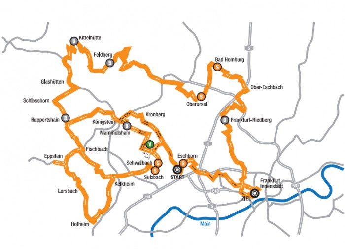 Carte Grand Prix de Francfort 2014
