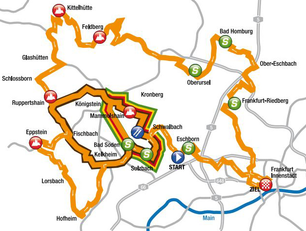 Carte Grand Prix de Francfort 2017
