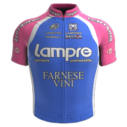 Shirt Lampre - Farnese Vini 2010