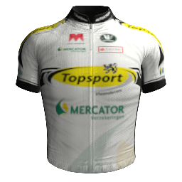Shirt Topsport Vlaanderen - Mercator 2010