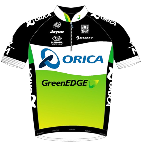 Shirt Orica GreenEDGE 2012