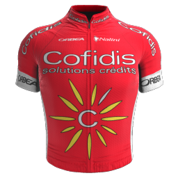 Shirt Cofidis, Solutions Crédits 2016 - © pcmmod.com