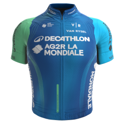 Shirt Decathlon AG2R La Mondiale 2025 - © pcmmod.com