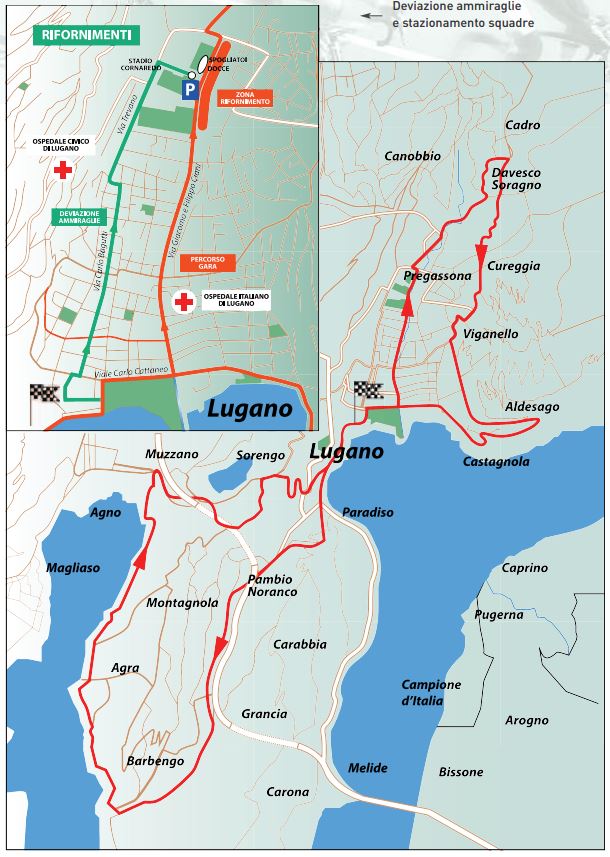 Carte Grand Prix de Lugano 2016