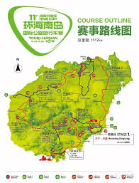 Carte Tour de Hainan 2016
