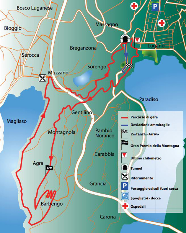 Carte Grand Prix de Lugano 2017