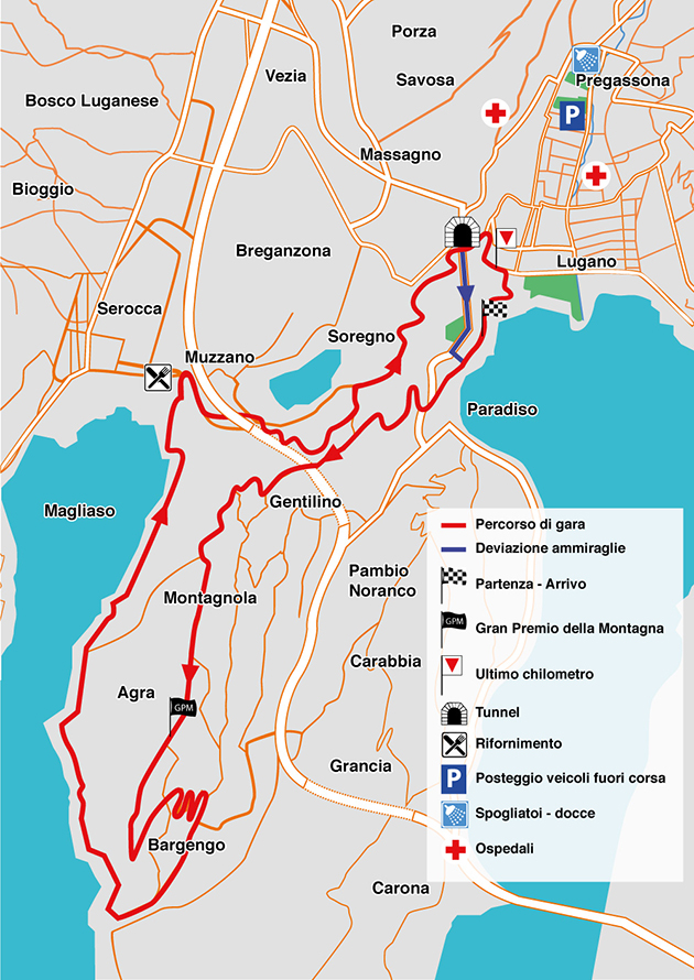 Carte Grand Prix de Lugano 2018