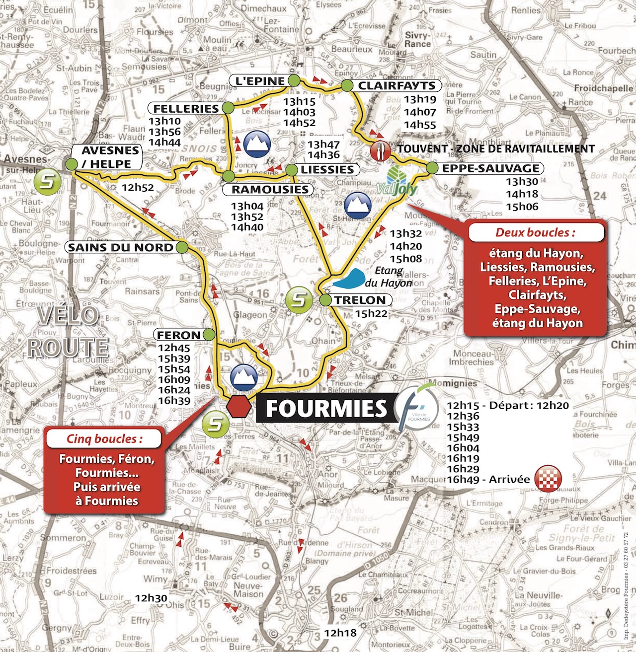 Carte Grand Prix de Fourmies 2021