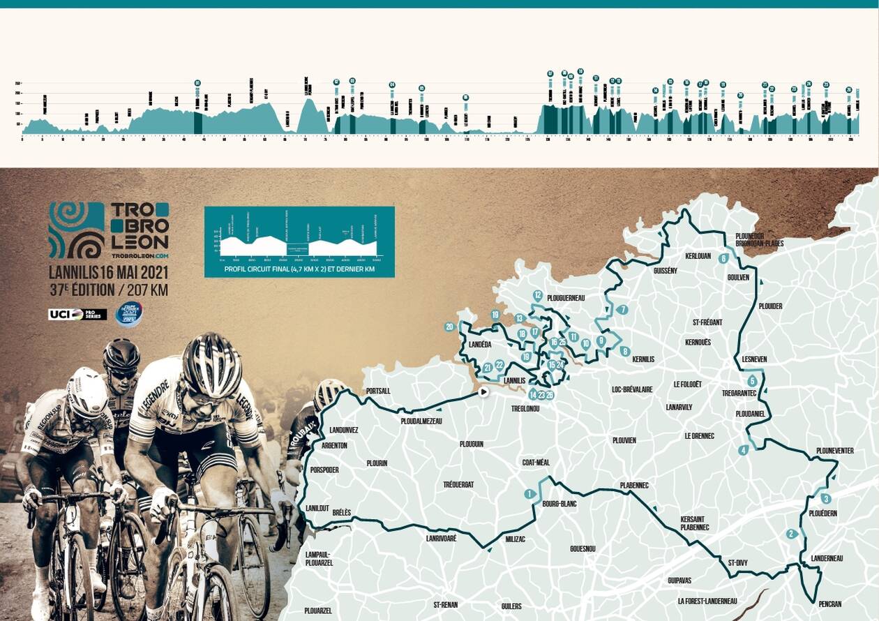 Carte Tro-Bro Léon 2021