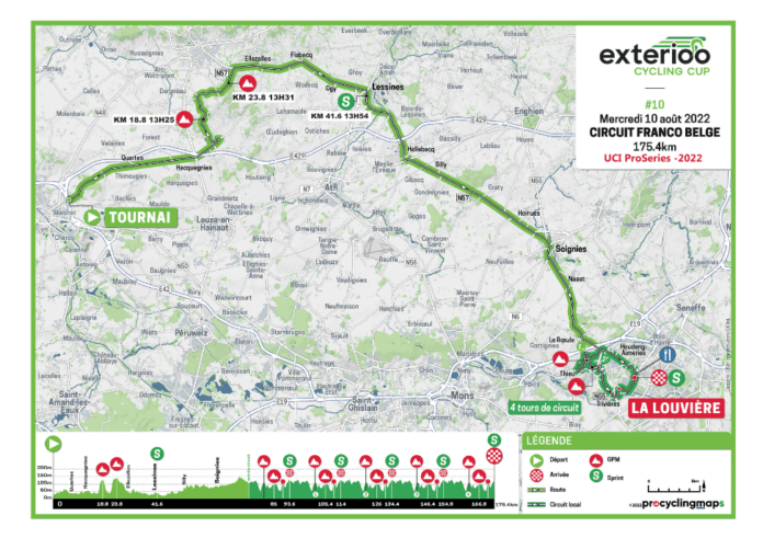 Carte Circuit Franco-Belge 2022