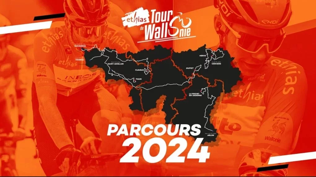 Carte Tour de Wallonie 2024