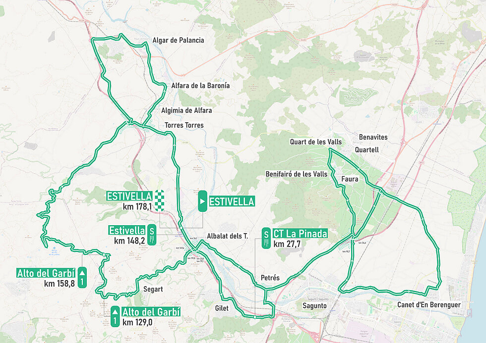 Carte Classica Camp de Morvedre 2025