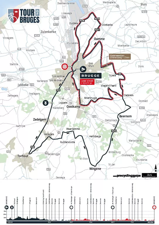 Carte Classic Brugge-La Panne 2026