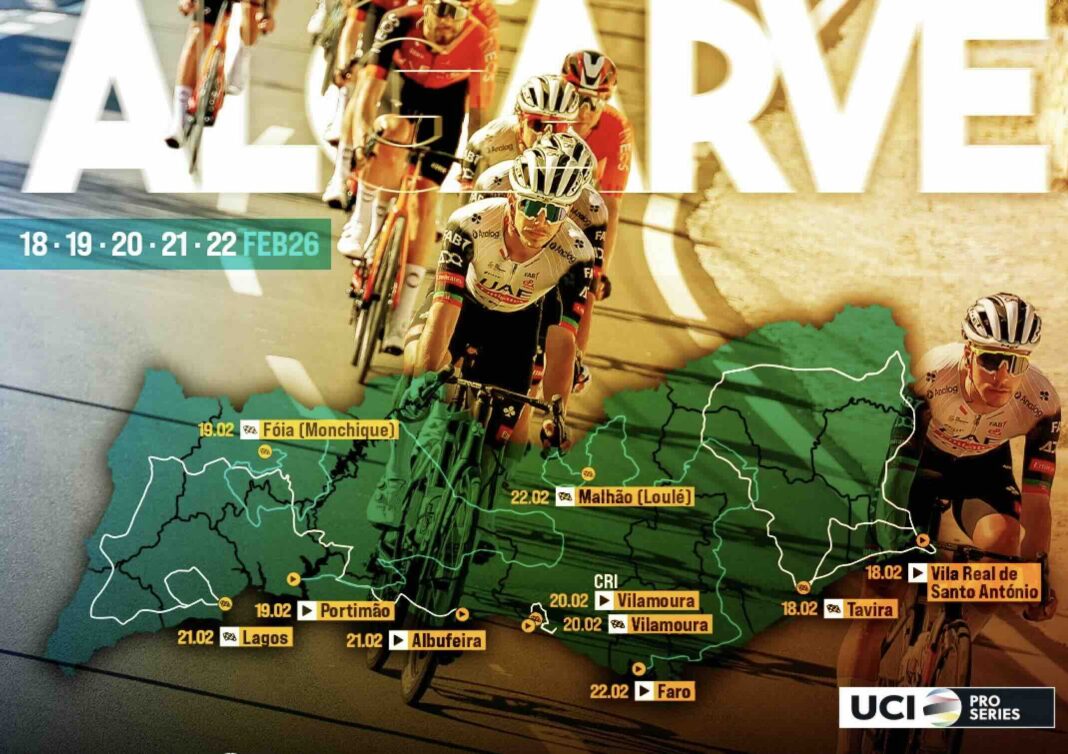 Carte Tour d'Algarve 2026