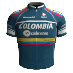 Shirt Colombia - Coldeportes 2012 - © pcmmod.com