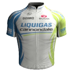 Shirt Liquigas - Cannondale 2012 - © pcmmod.com