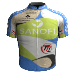 Shirt Team Type 1 - SANOFI 2012 - © pcmmod.com